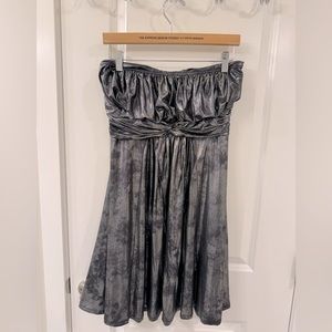 Silver Metallic Dress | Forever 21 | XL
